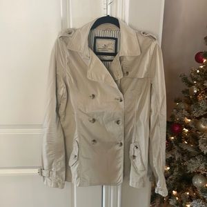 Abercrombie trench jacket